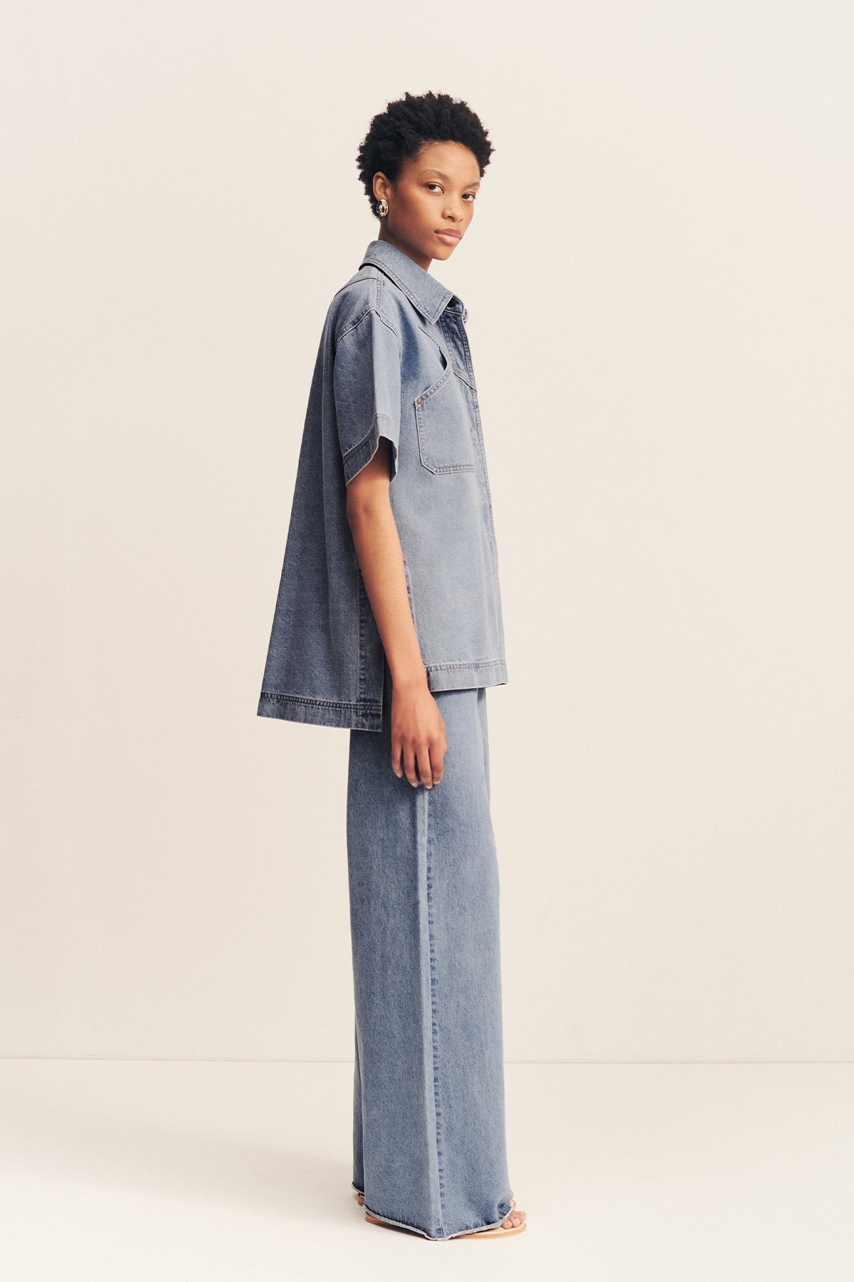 MNSJ041026043652054_3 Shona Joy Stella Short Sleeve Shirt - Image 3