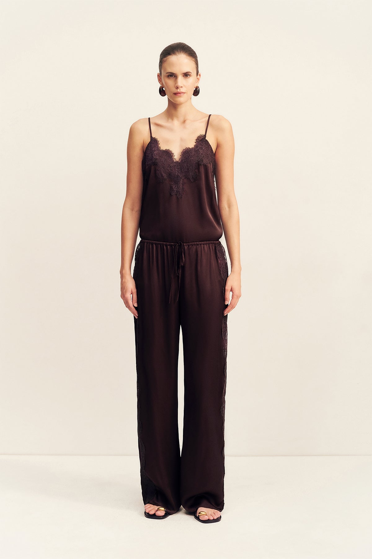 Shona Joy Simona Lace Side Panel Pant - Image 1