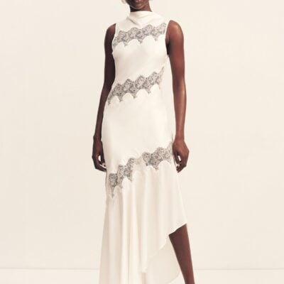 Shona Joy Simona Asymmetrical Panelled Maxi Dress - Image 1