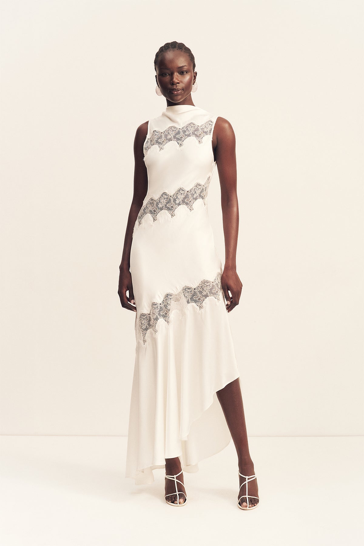 Shona Joy Simona Asymmetrical Panelled Maxi Dress - Image 1