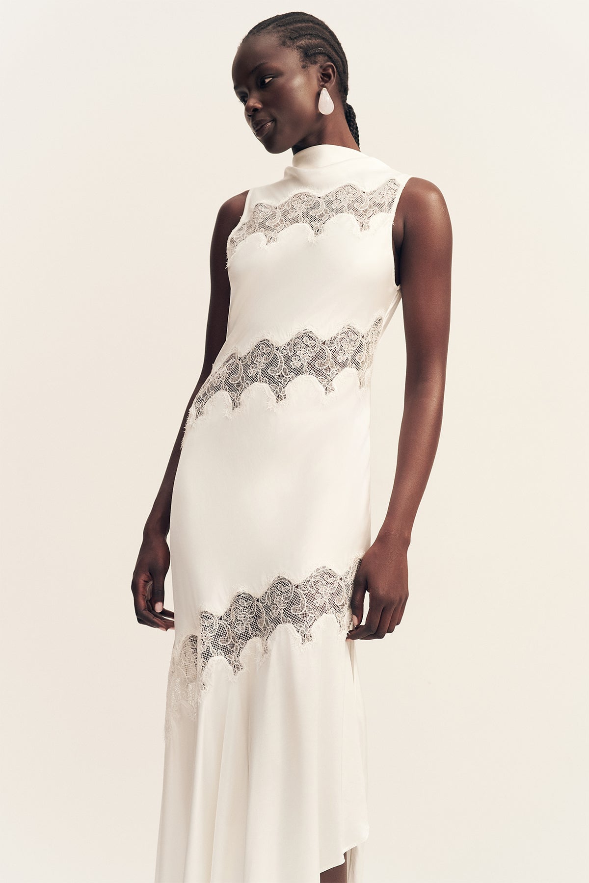MNSJ051026010130002_2 Shona Joy Simona Asymmetrical Panelled Maxi Dress - Image 2