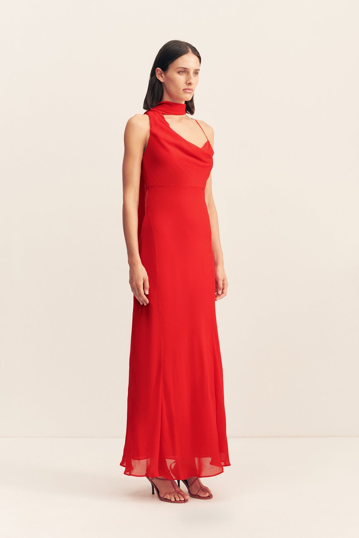 MNSJ051026010130009_2 Shona Joy Romy Scarf Maxi Dress - Image 2