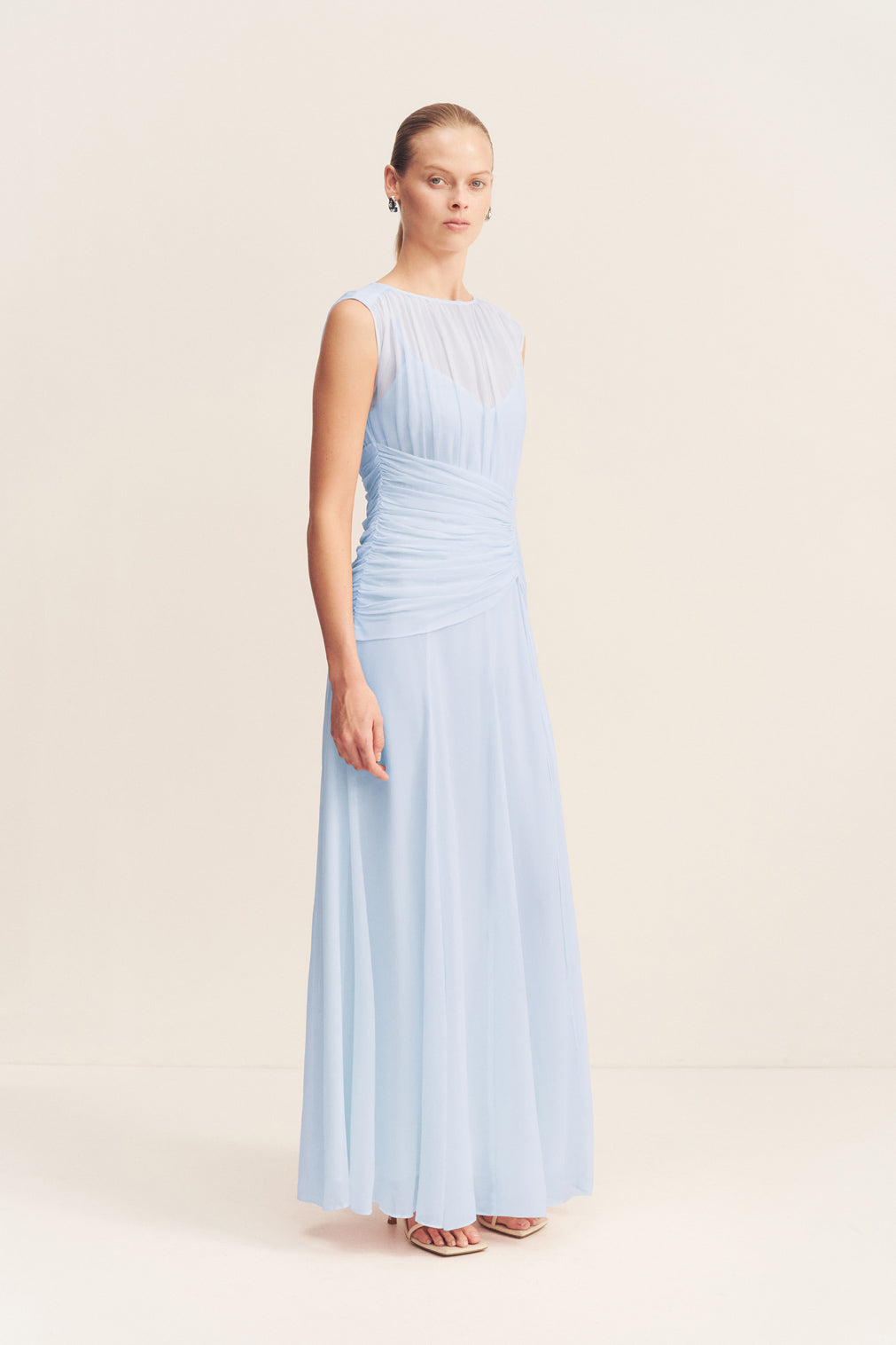 MNSJ051026010130010_3 Shona Joy Romy High Neck Maxi Dress - Image 3