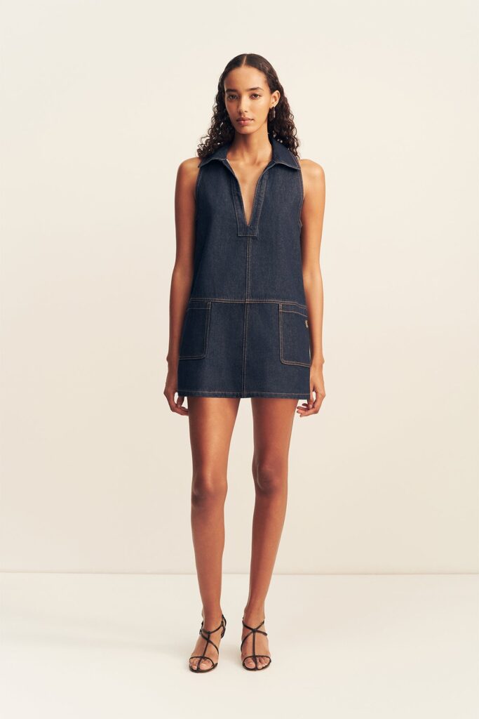 Shona Joy Rita Collared Shift Mini Dress - Image 1