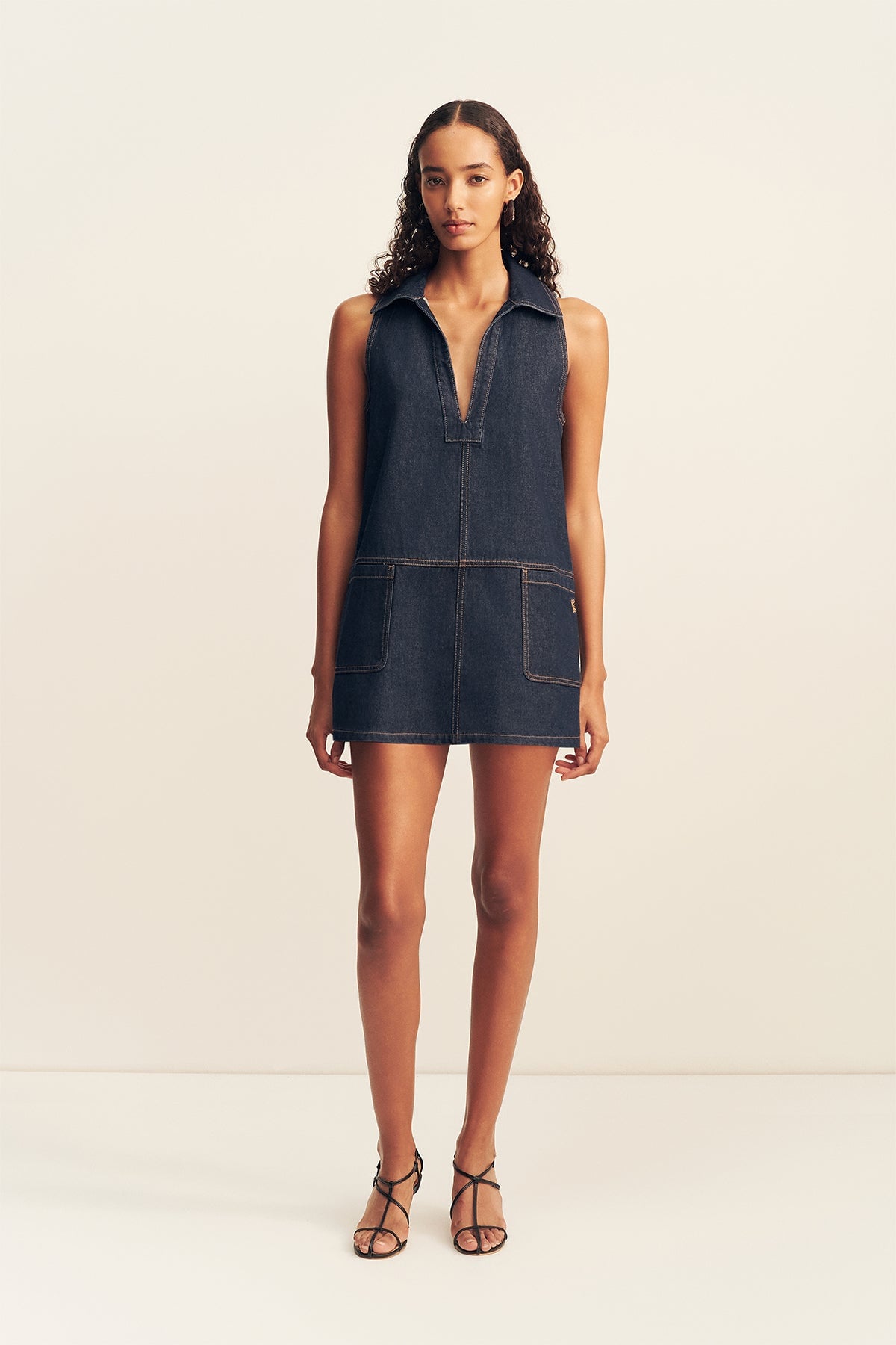Shona Joy Rita Collared Shift Mini Dress - Image 1