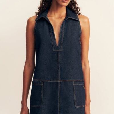 Shona Joy Rita Collared Shift Mini Dress - Image 2