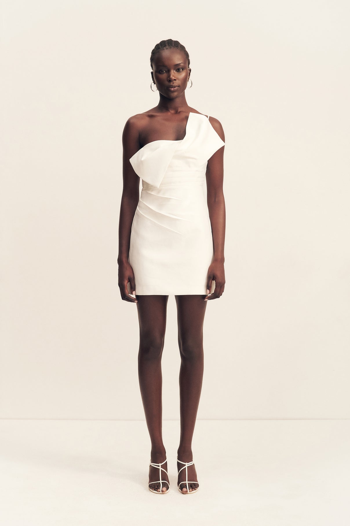 Shona Joy Otis Twist Knot Mini Dress - Image 1