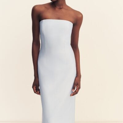 Shona Joy Otis Strapless Panelled Maxi Dress - Image 2