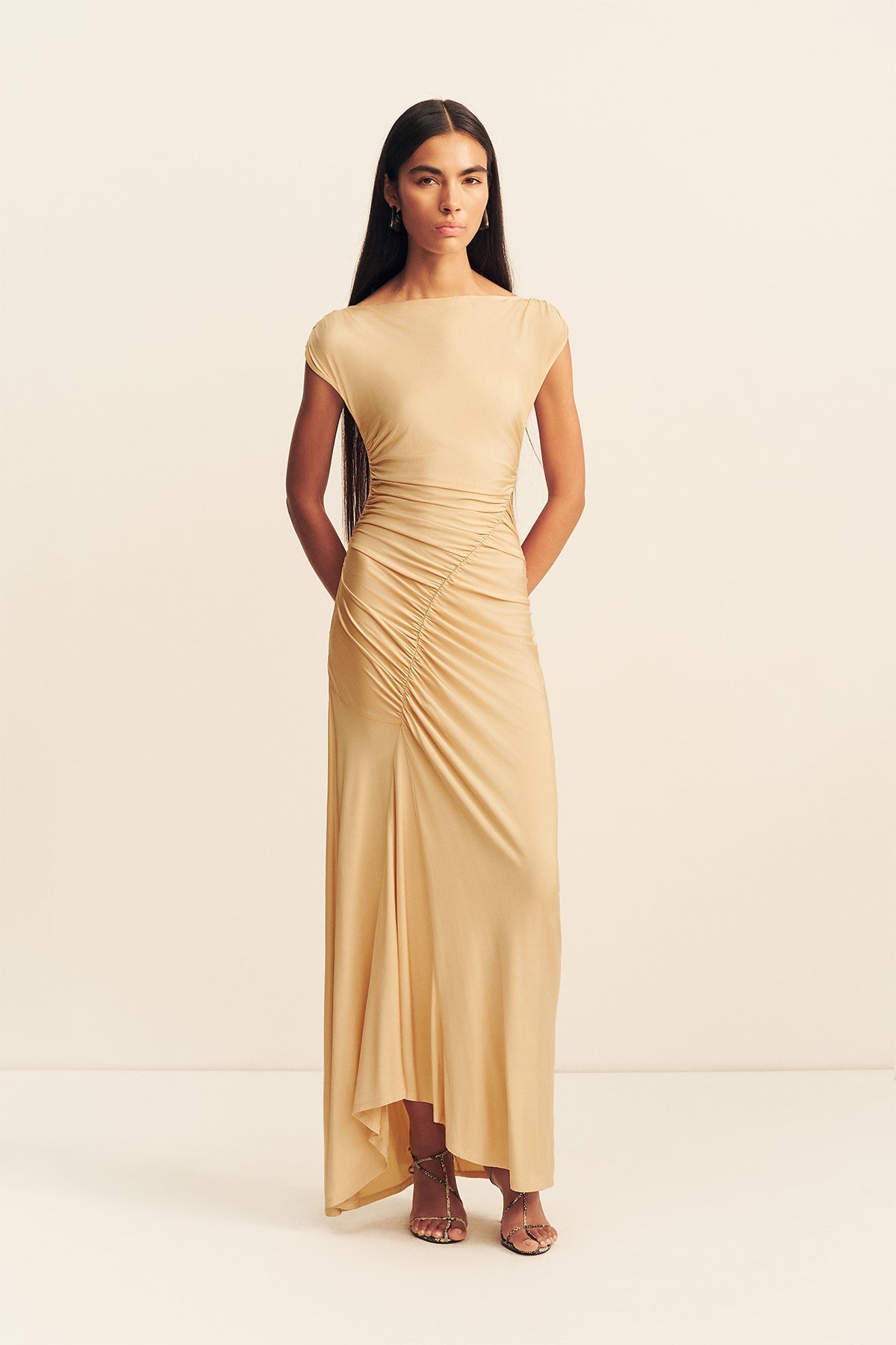 Shona Joy Miro Slinky Jersey Maxi Dress - Image 1