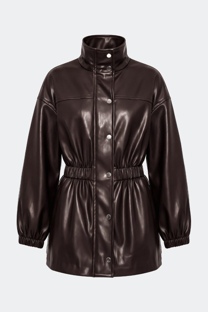 SIMONMILLER Yara Vegan Leather Jacket - Image 1