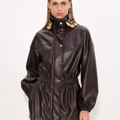 SIMONMILLER Yara Vegan Leather Jacket - Image 2