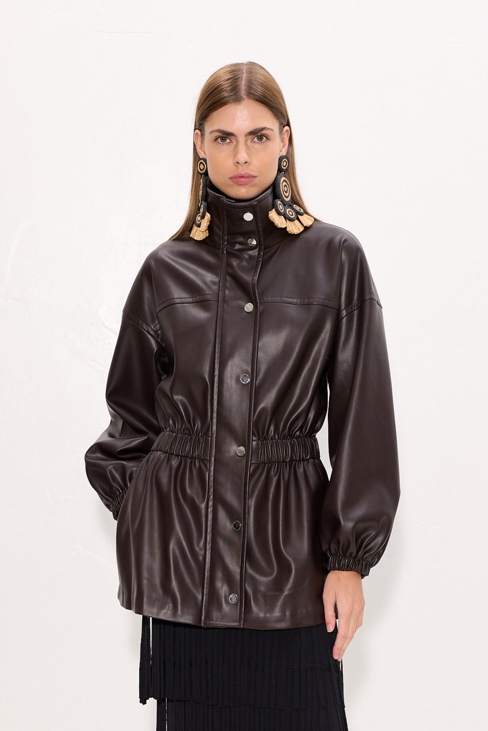 SIMONMILLER Yara Vegan Leather Jacket - Image 2
