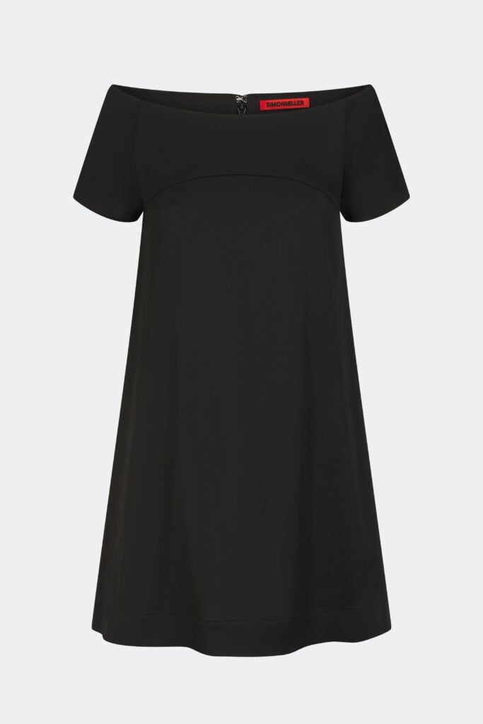 SIMONMILLER Taja Satin Mini Dress - Image 1
