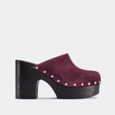 SIMONMILLER Suede Sol Platform Clog - Image 1