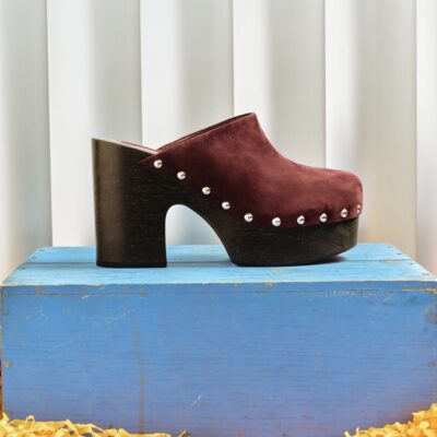 SIMONMILLER Suede Sol Platform Clog - Image 2