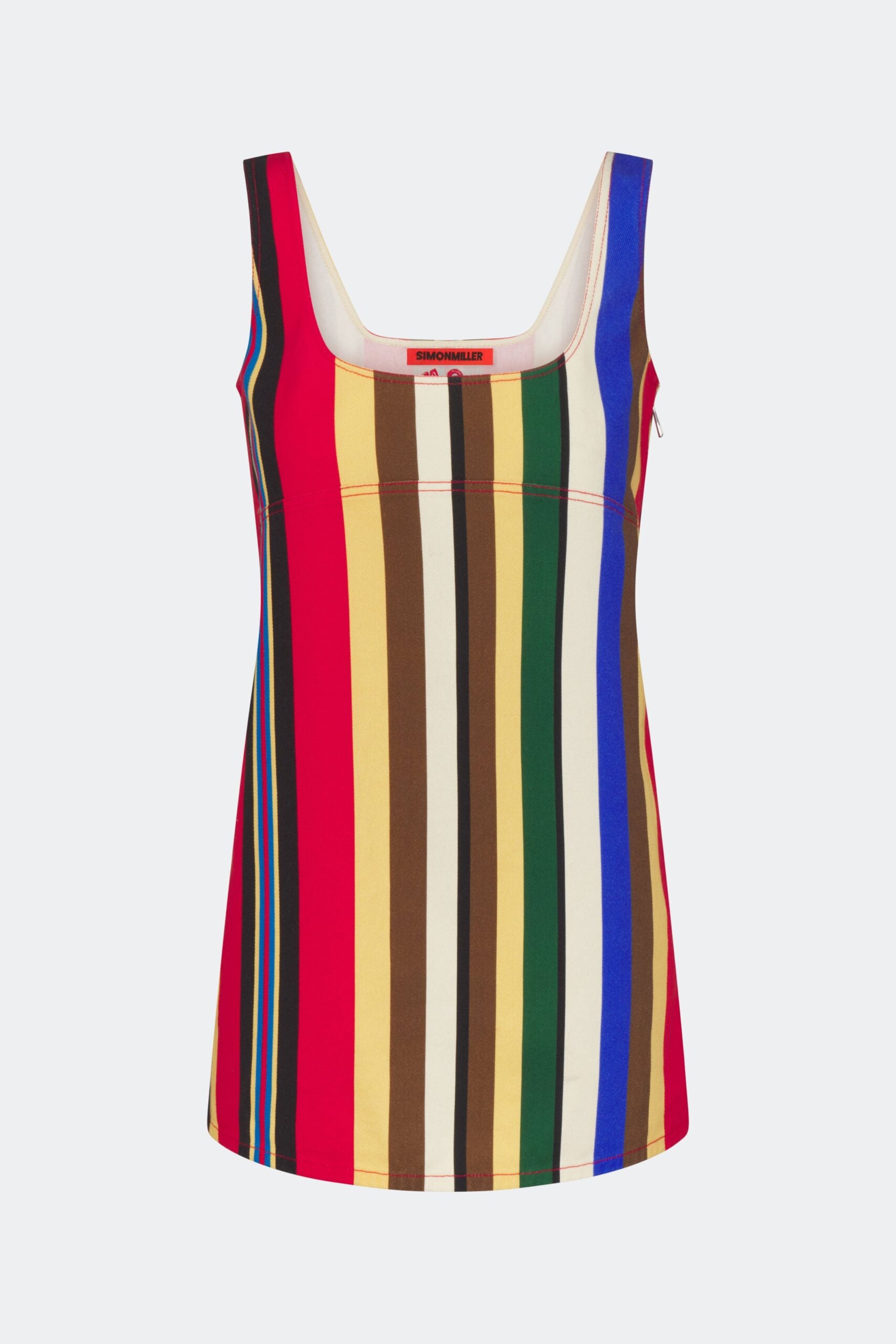 MNSMR041026051604493_2 SIMONMILLER Sahara Denim Dress - Image 2