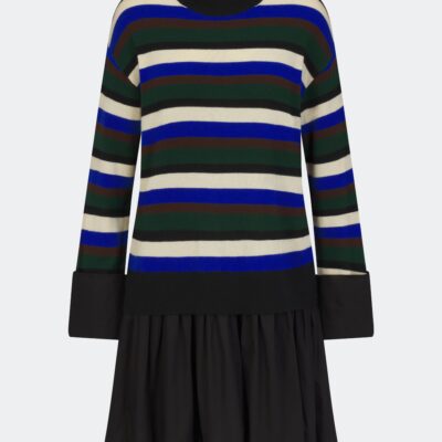 SIMONMILLER Pip Poplin Combo Dress - Image 1