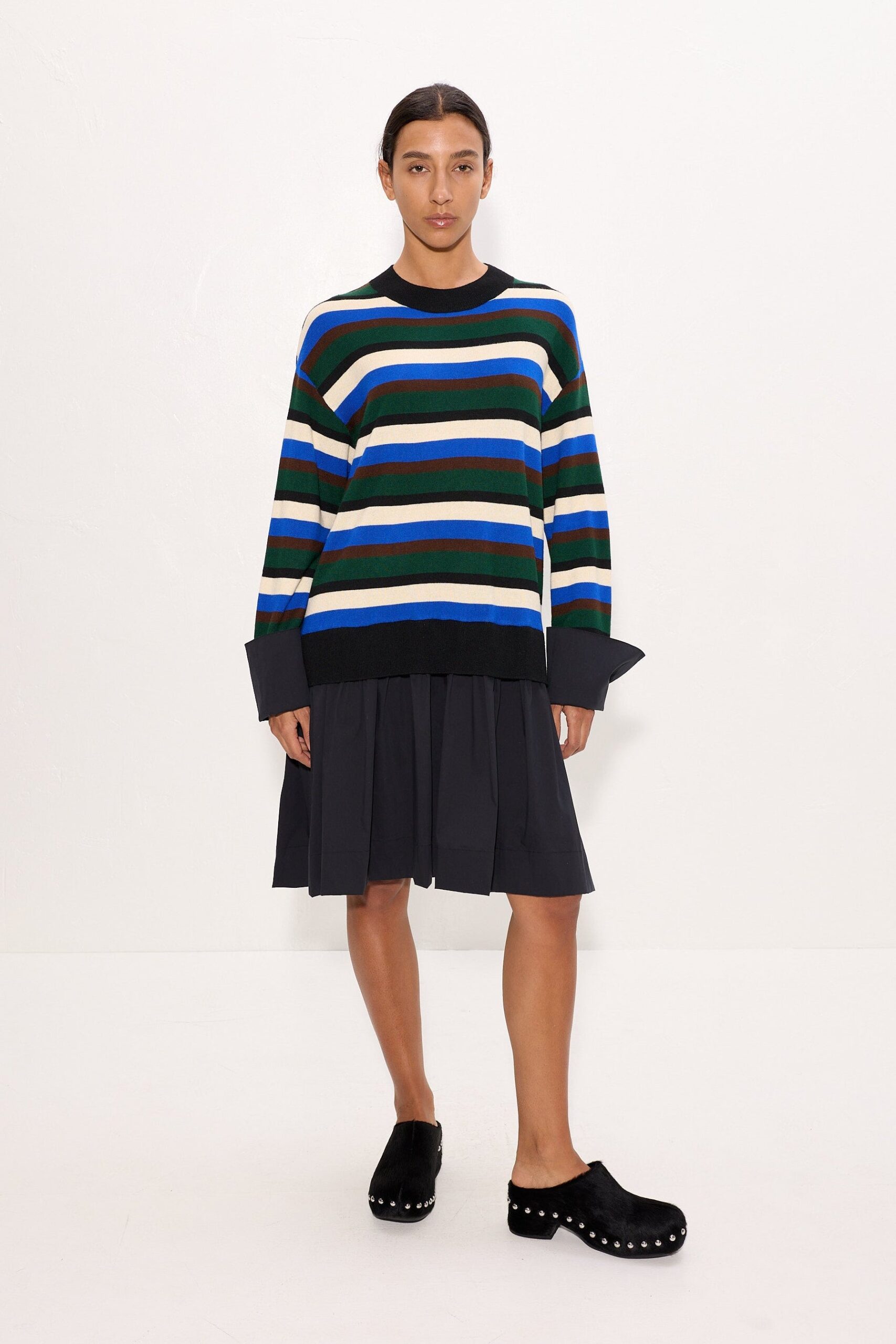 MNSMR041026051604495_2 SIMONMILLER Pip Poplin Combo Dress - Image 2