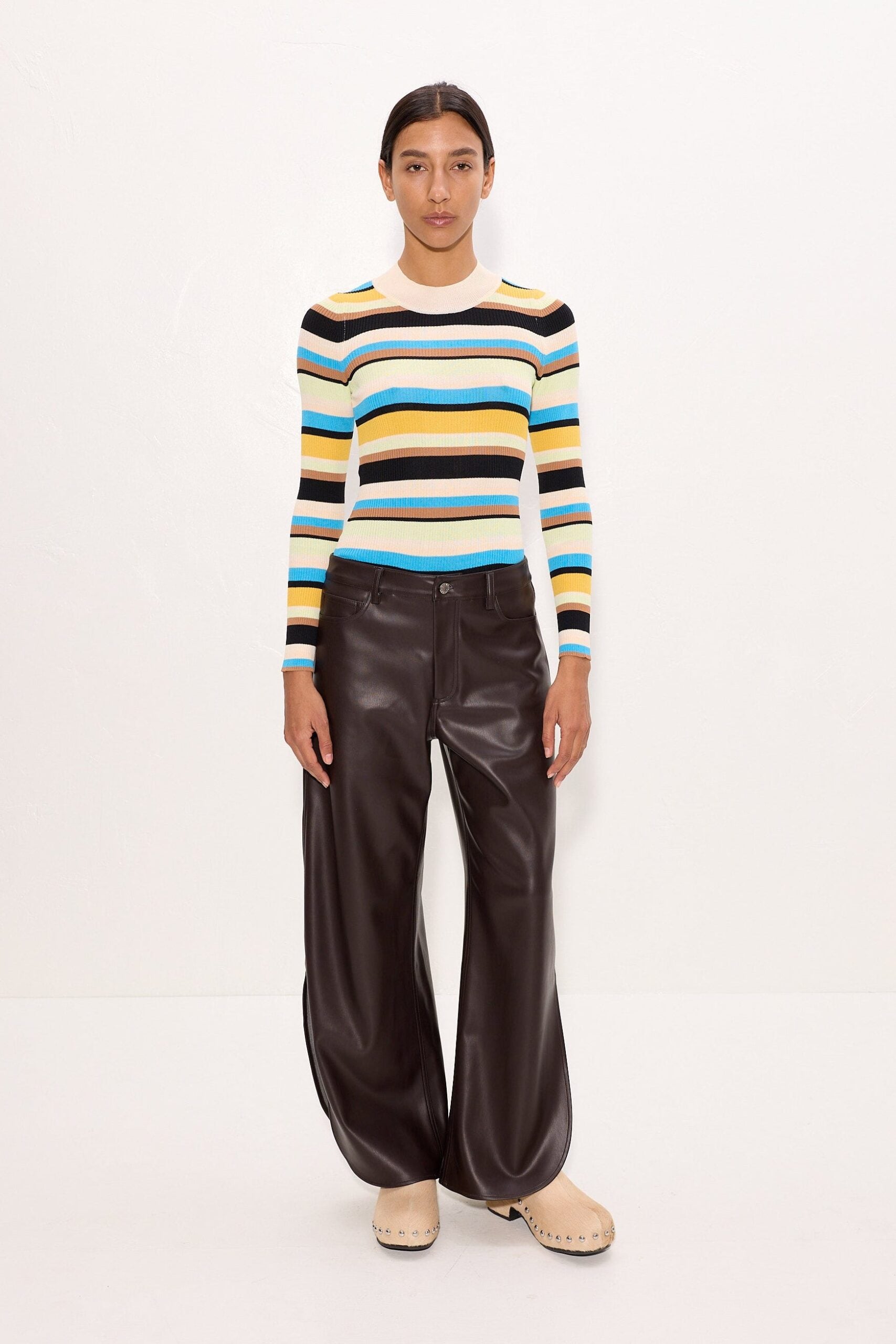 SIMONMILLER Livia Vegan Leather Pant - Image 2
