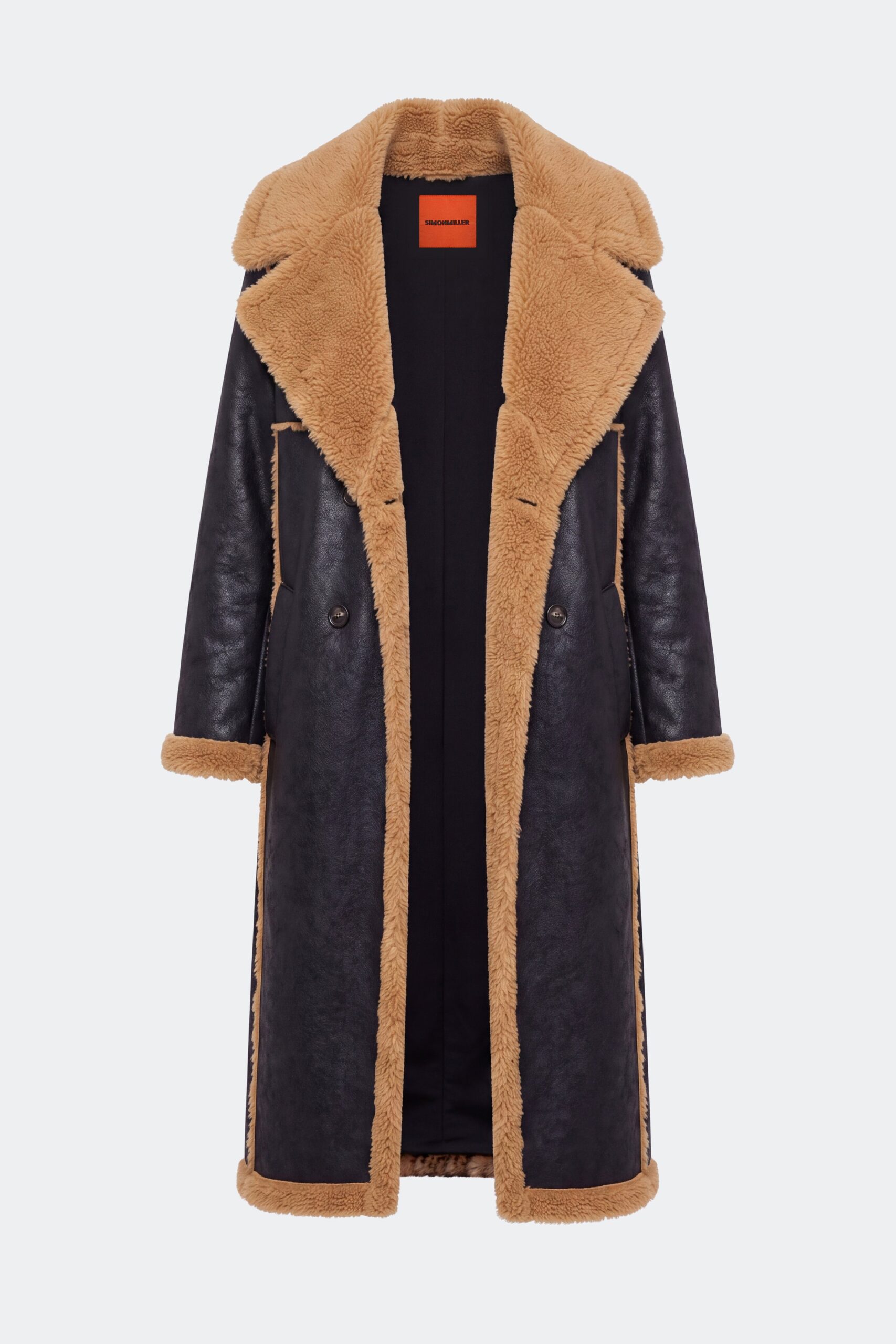 MNSMR041026051604510_2 SIMONMILLER Jetz Faux Shearling Coat - Image 2