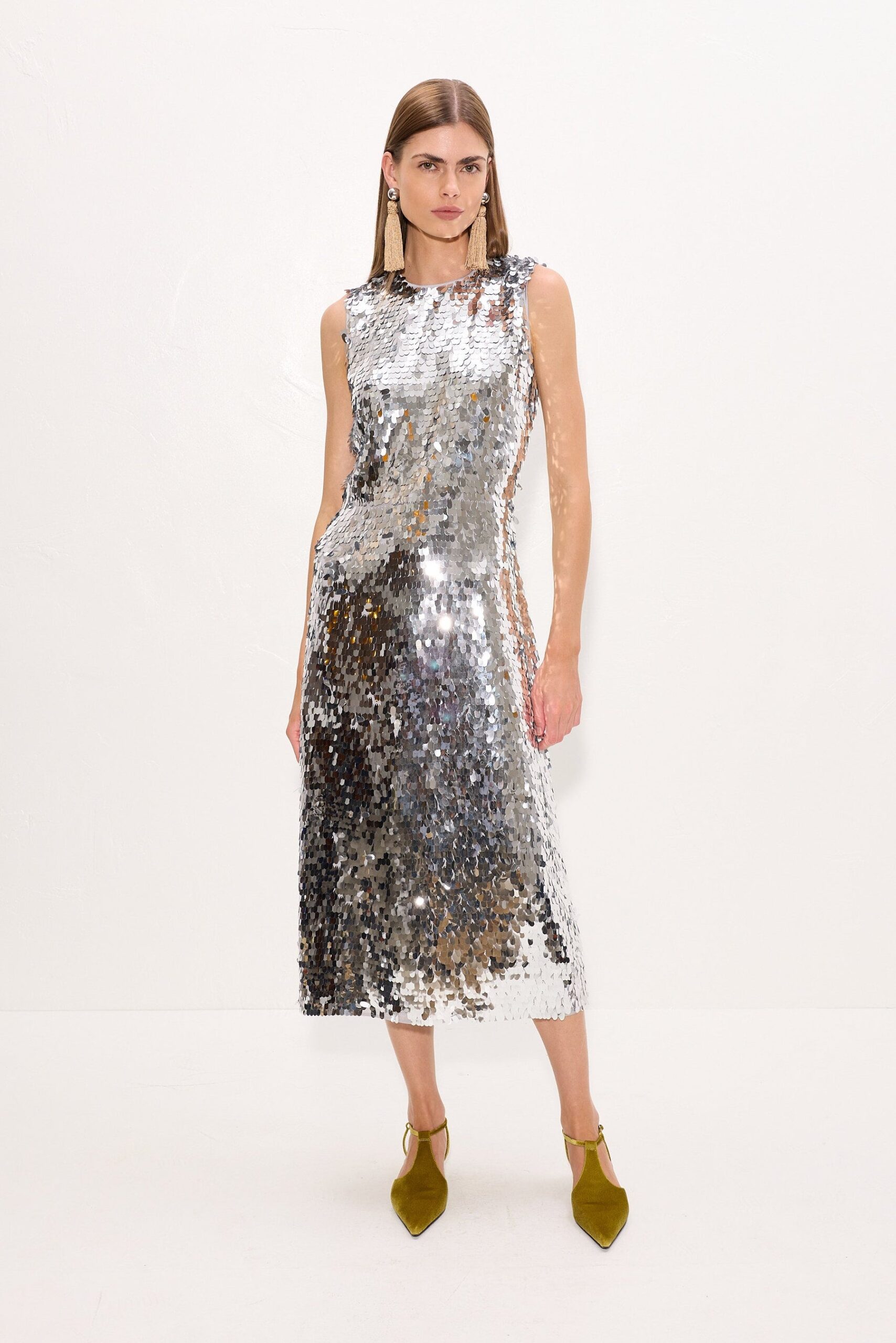 SIMONMILLER Baz Sequin Dress - Image 1