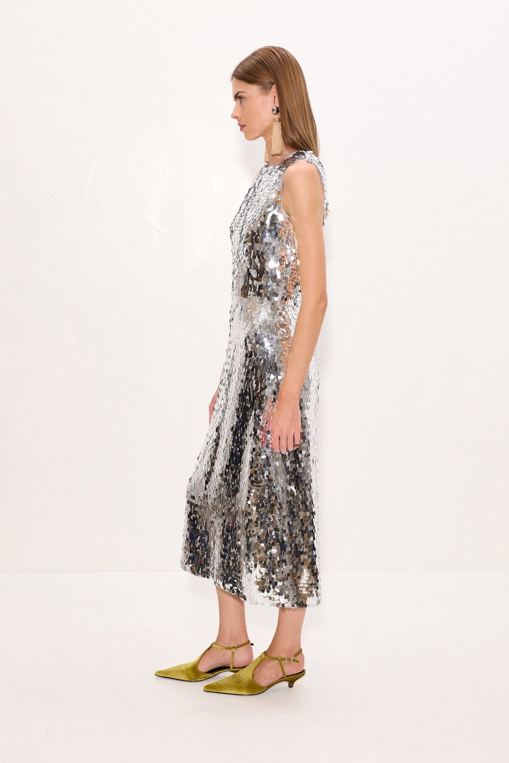 SIMONMILLER Baz Sequin Dress - Image 3