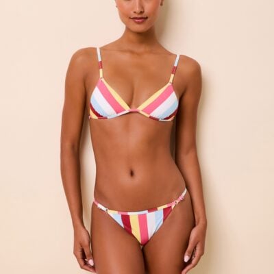 Solid & Striped Lulu Bikini Top Symi Stripe - Image 1
