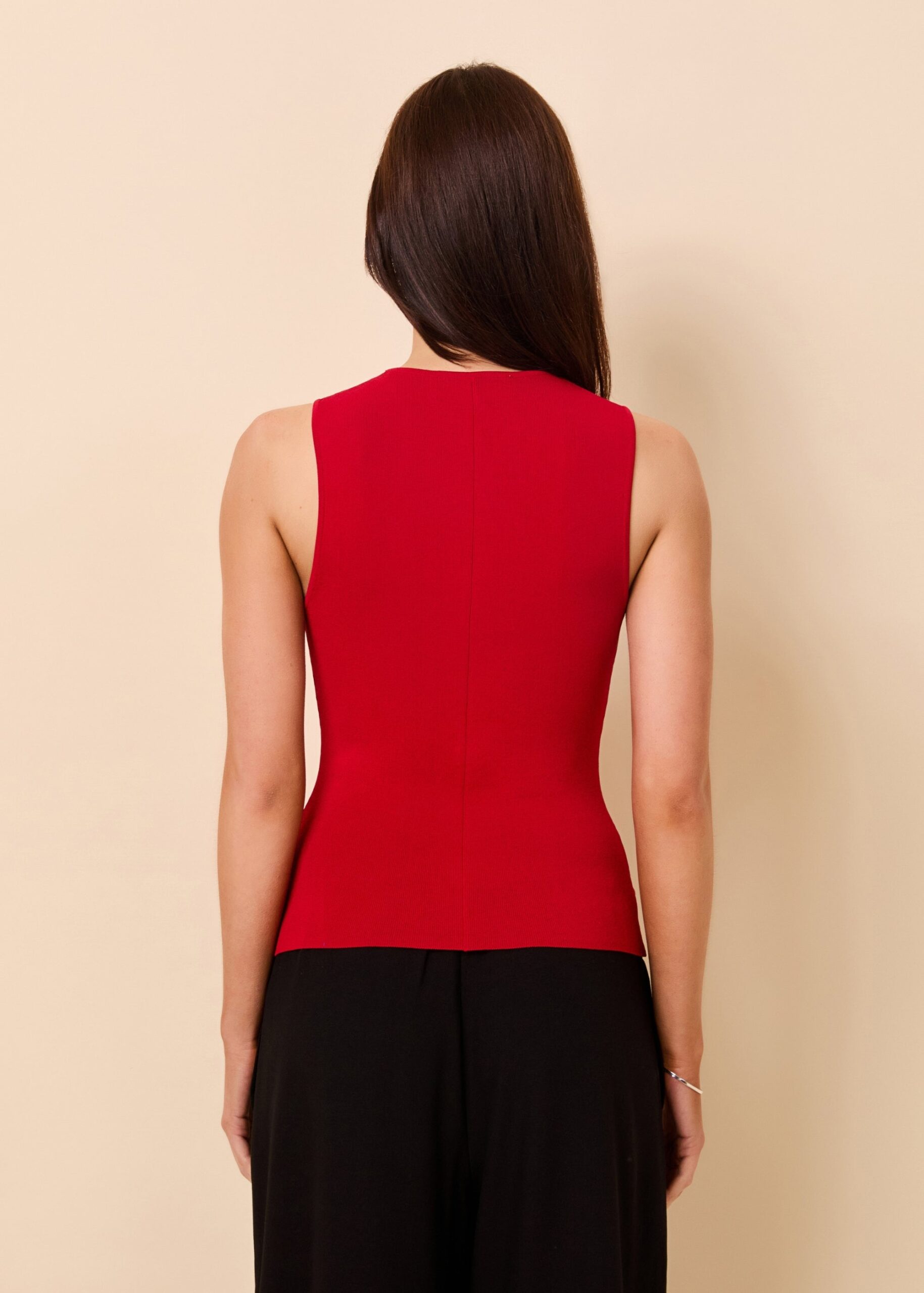Solid & Striped Lucerne Top Cranberry - Image 2