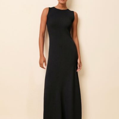 Solid & Striped Lucerne Dress Noir - Image 1