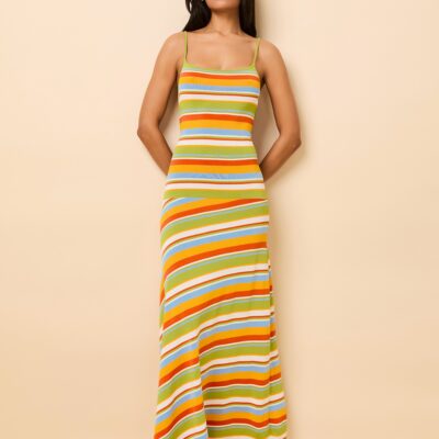 Solid & Striped Lottie Maxi Dress St. Barths Stripe - Image 1