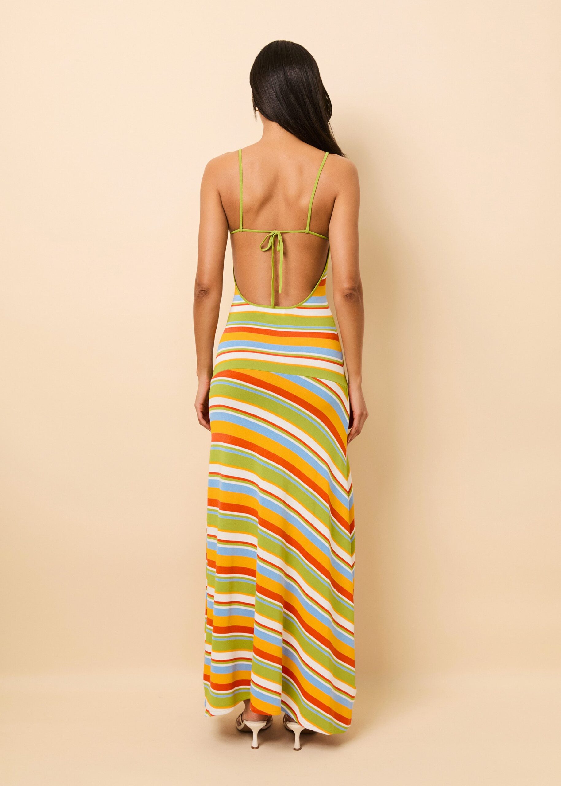 Solid & Striped Lottie Maxi Dress St. Barths Stripe - Image 2
