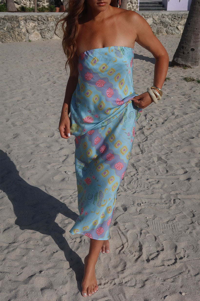 MNSPL121026061003034_3 Spell Aquarius Bias Maxi Skirt - Image 3