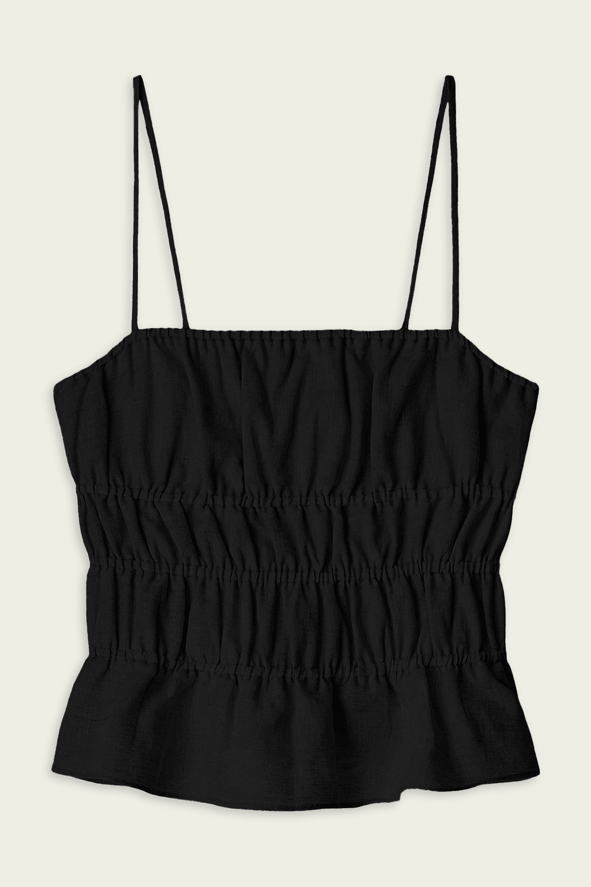 STAUD Ayla Linen Tank - Image 1