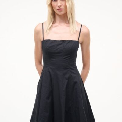 Staud Wylie Mini Dress | Black - Image 2