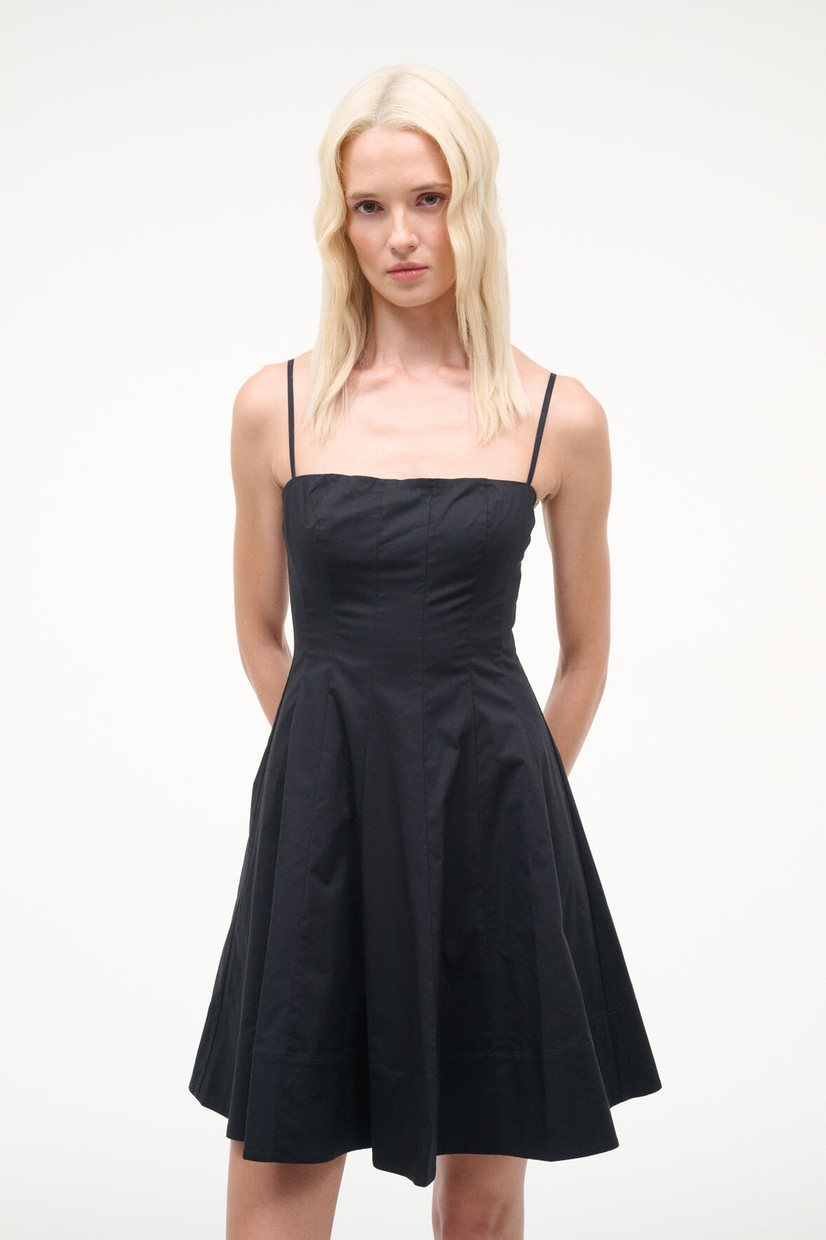 MNSTD051026021815002_2 Staud Wylie Mini Dress | Black - Image 2