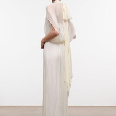 Staud Viviana Dress | Ivory - Image 2