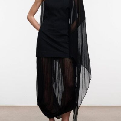 Staud Viona Dress | Black - Image 1
