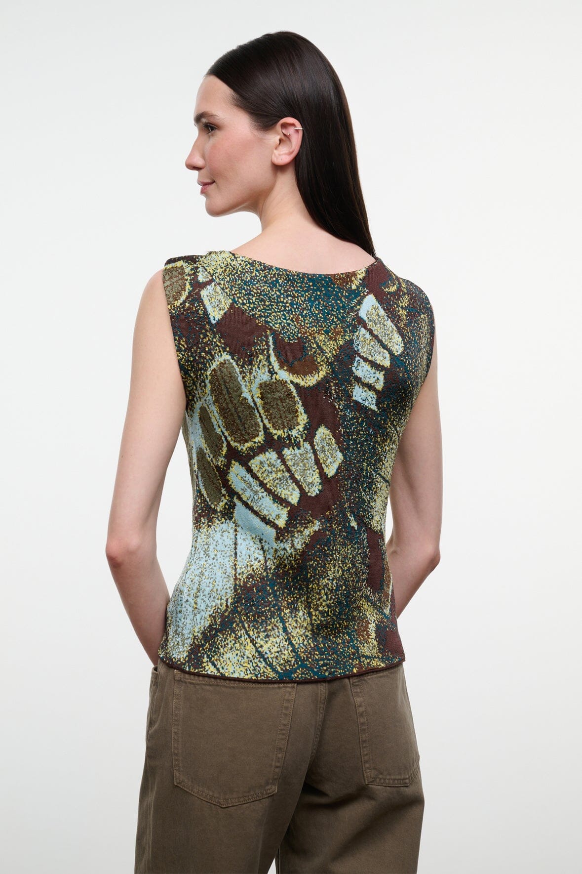 Staud Veronica Top | Butterfly Moss - Image 3