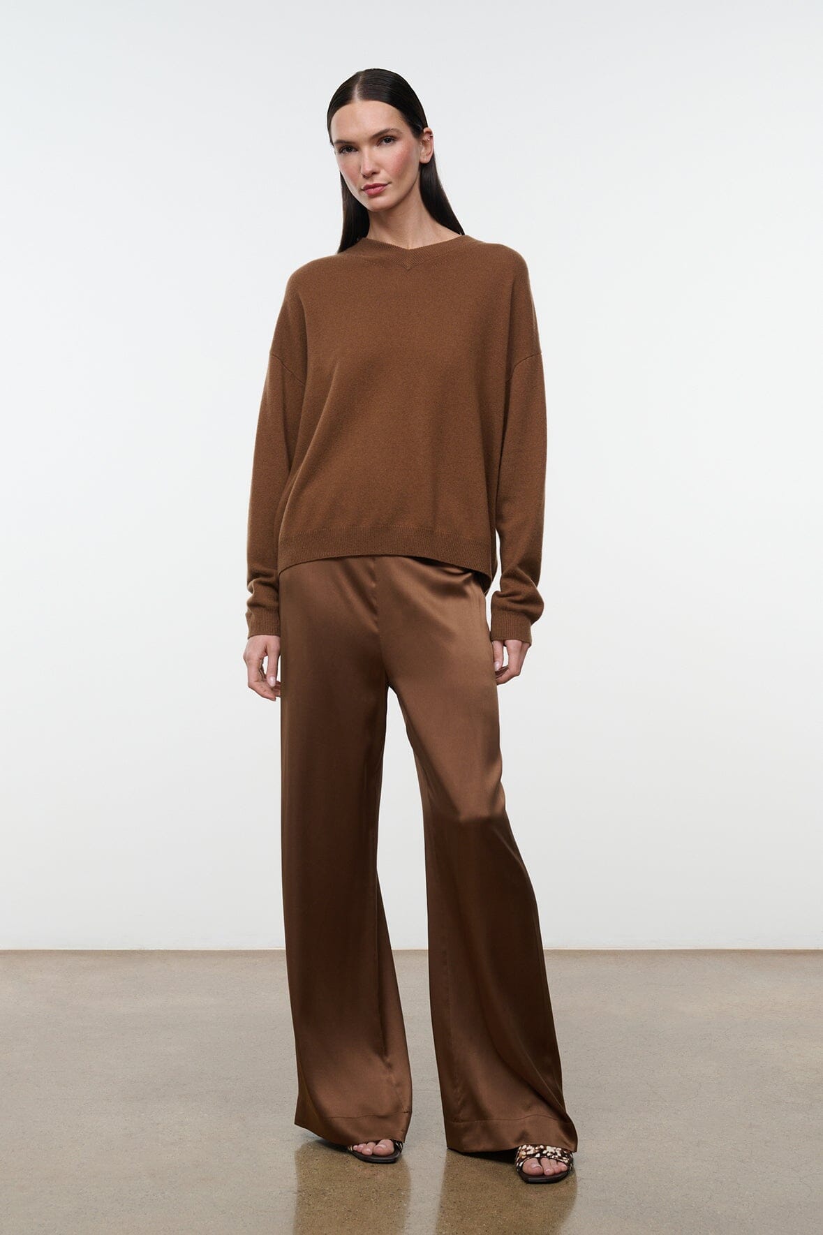 MNSTD051026021815014_3 Staud Spencer Cashmere Sweater | Cigar - Image 3