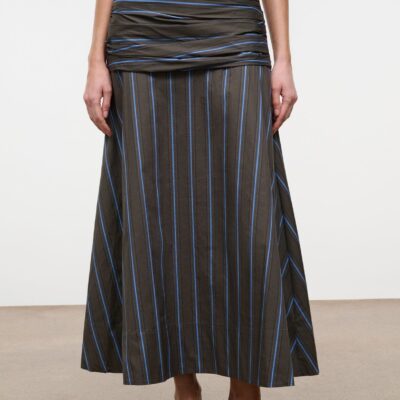 Staud Sol Skirt | Huntington Stripe - Image 2