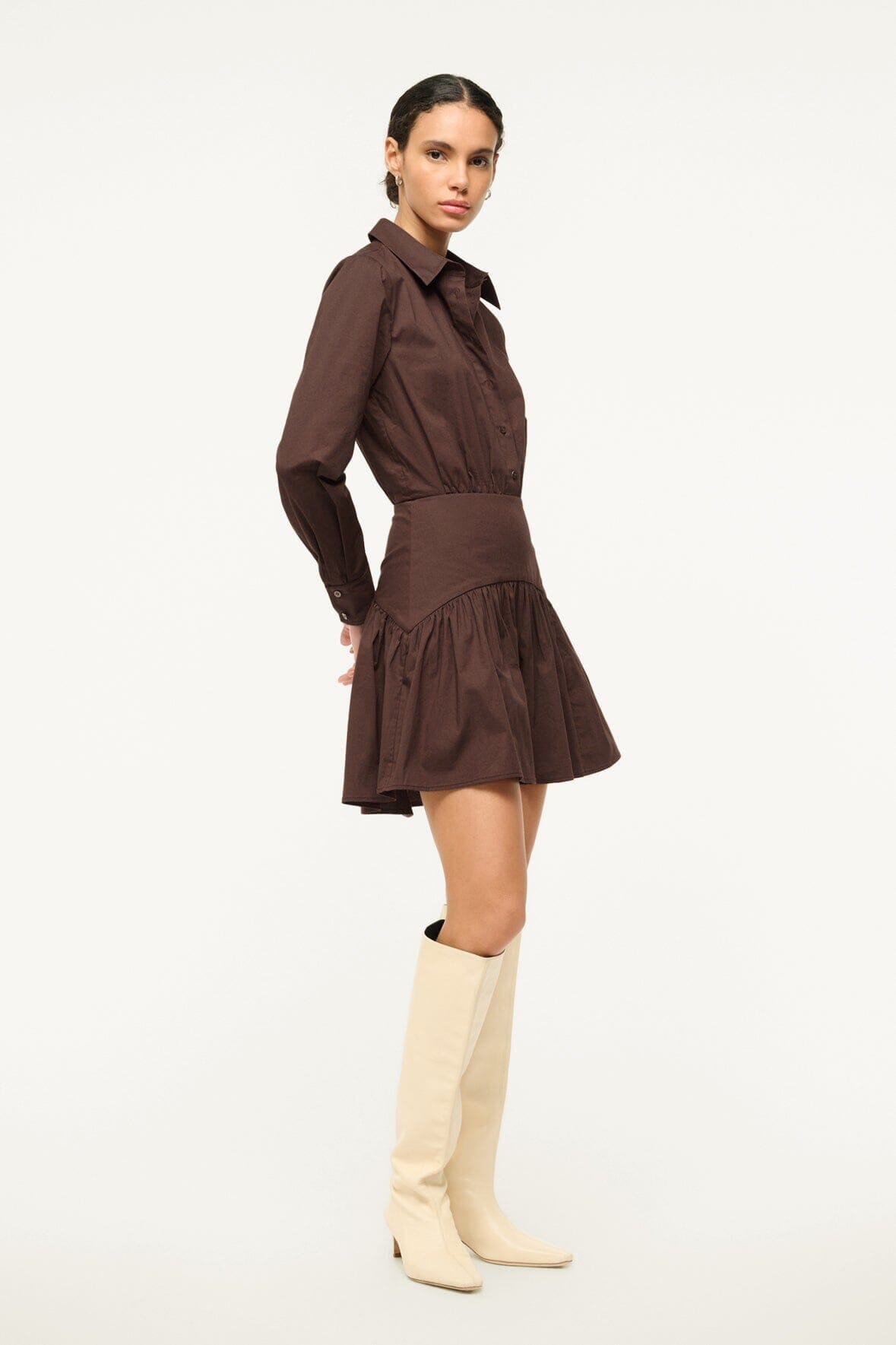 MNSTD051026021815023_2 Staud Rocco Mini Dress | Earth - Image 2