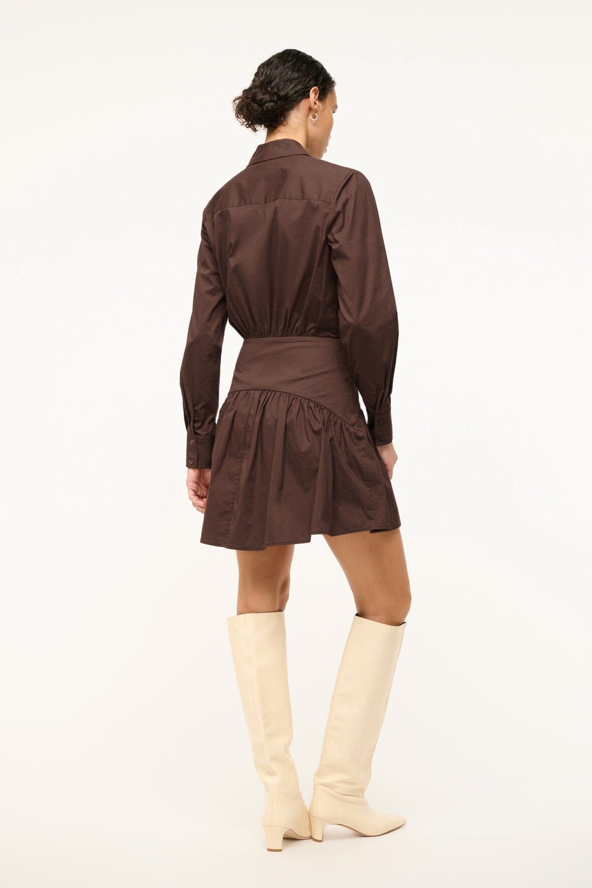 MNSTD051026021815023_3 Staud Rocco Mini Dress | Earth - Image 3