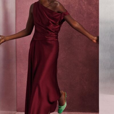 Staud Portia Silk Dress | Carmino - Image 1