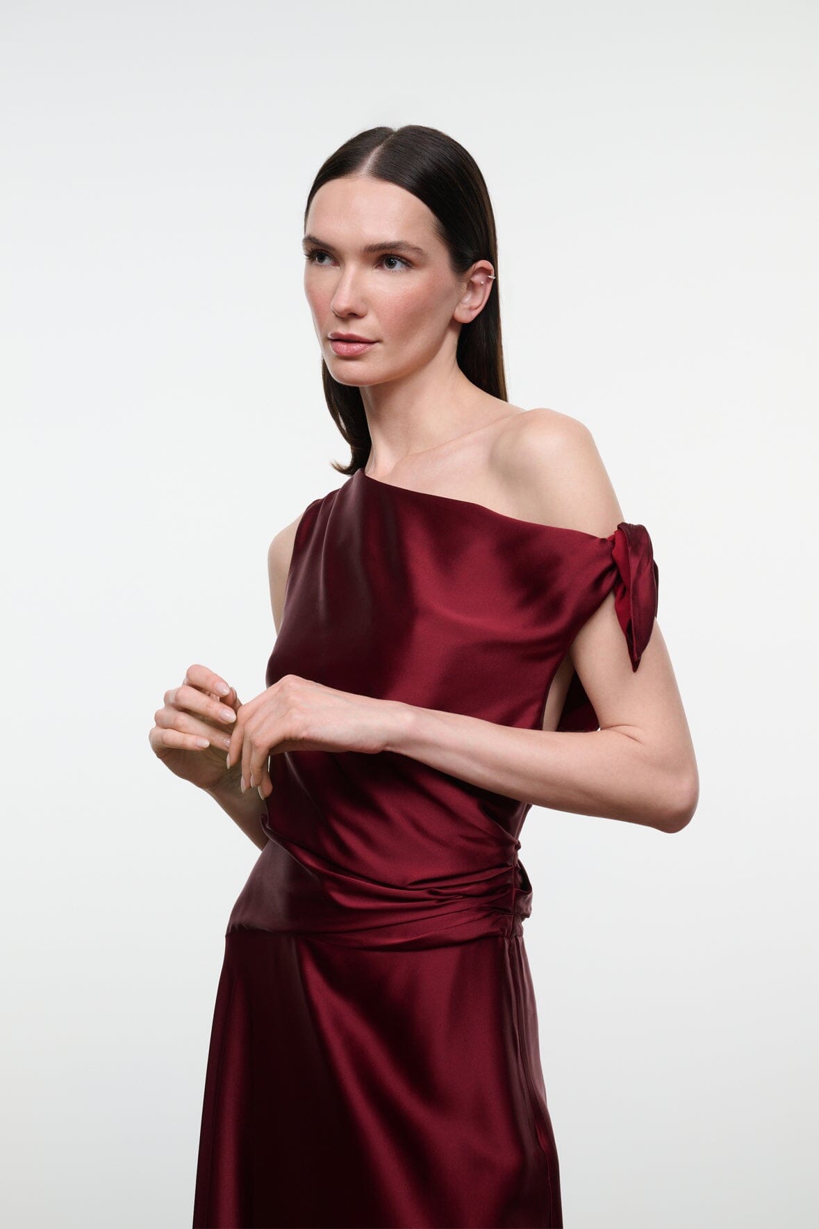 Staud Portia Silk Dress | Carmino - Image 3