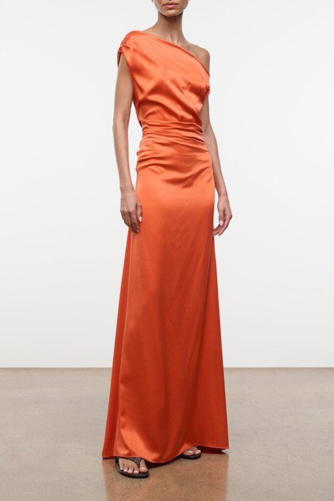 Staud Phare Silk Maxi Dress | Koi - Image 1