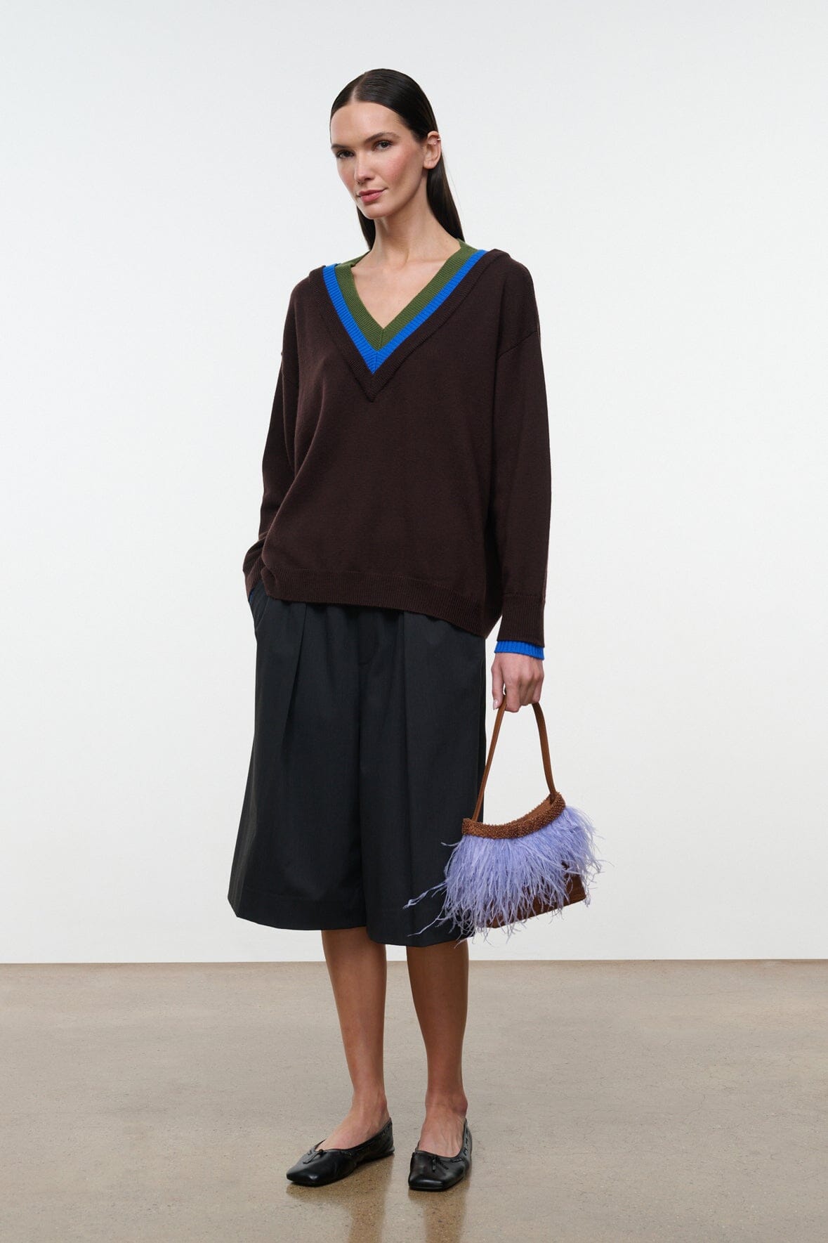 MNSTD051026021815033_2 Staud Norman Sweater | Earth Multi - Image 2