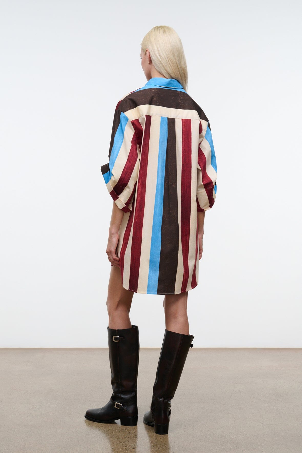 MNSTD051026021815037_3 Staud Nico Dress | Caffe Stripe - Image 3