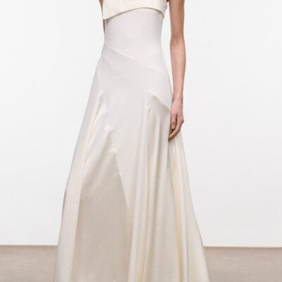 Staud Mirage Dress | Ivory - Image 1