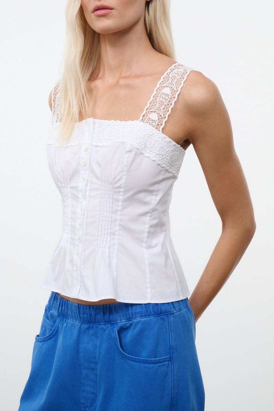 Staud Matilde Top | White - Image 1
