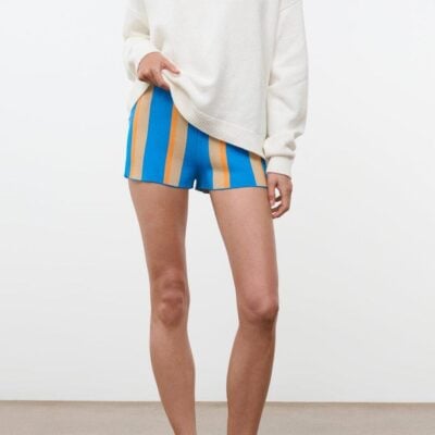 Staud Mare Short | Sole Stripe - Image 1